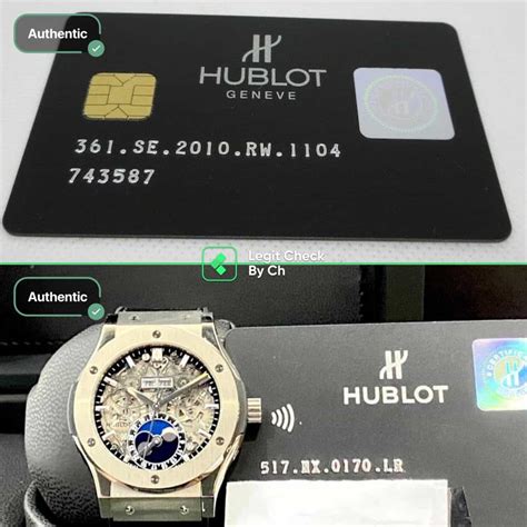 hublot watch warranty check.